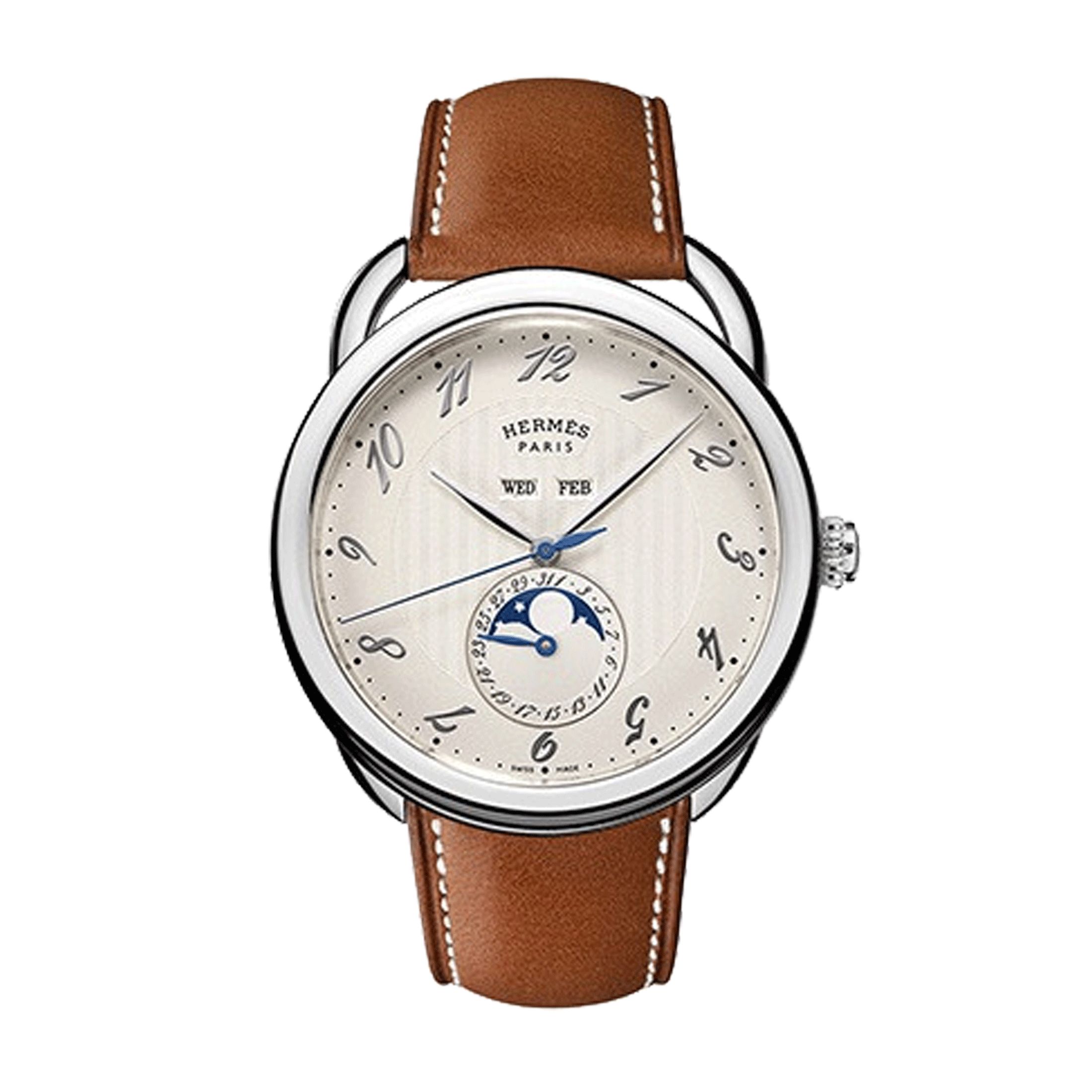 HERM S Arceau Grand Lune Auto 43 mm Watch W036757WW00 Lepage