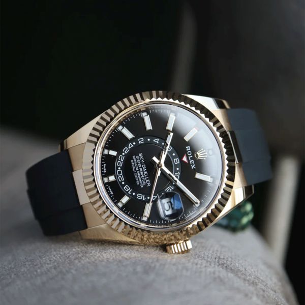 Montre rolex sky dweller hot sale