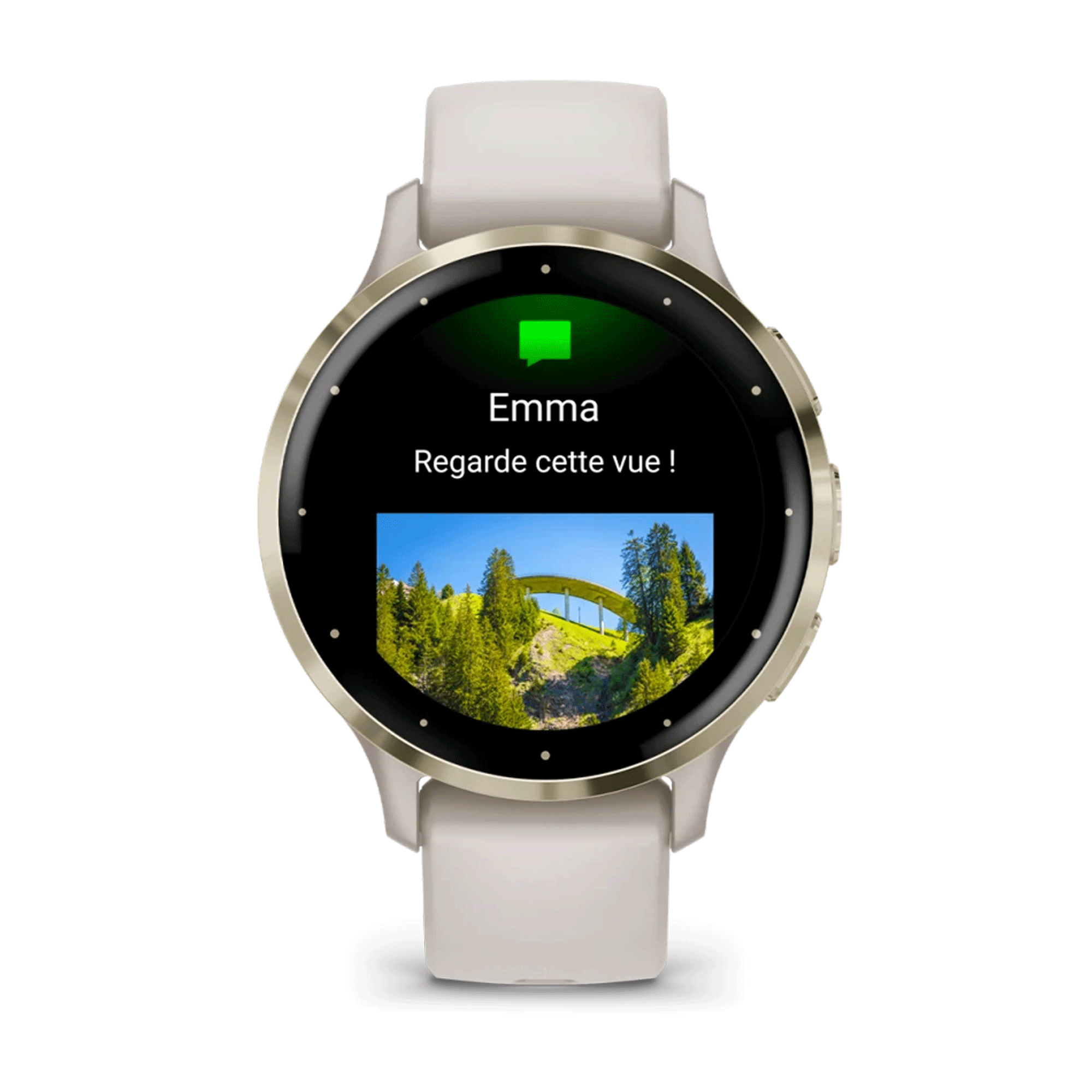 Connection best sale montre garmin