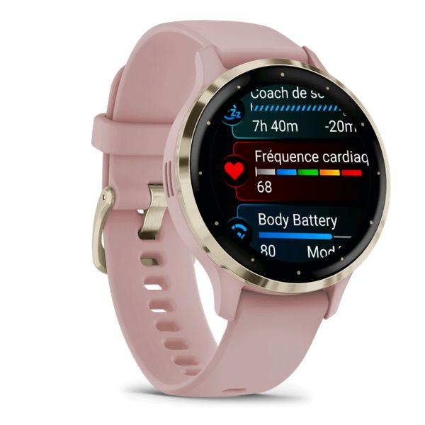 Garmin Venu 3S Advanced Fitness And Health Tracker Smart Watch - Ivory Case