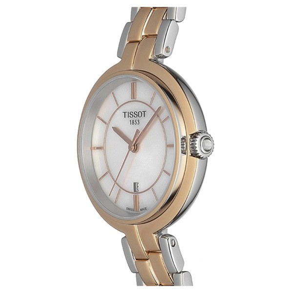 Tissot Flamingo II PVD rose gold watch T094.210.22.111.00 Lepage