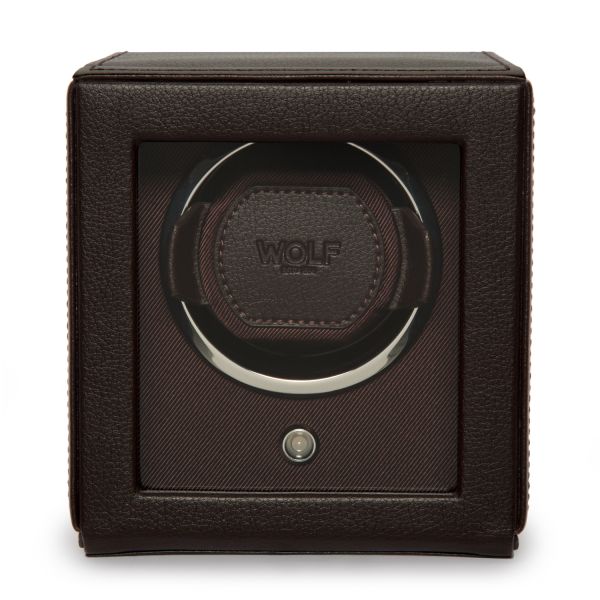 Watch Winder Wolf 1834 Cub Brown vegan leather