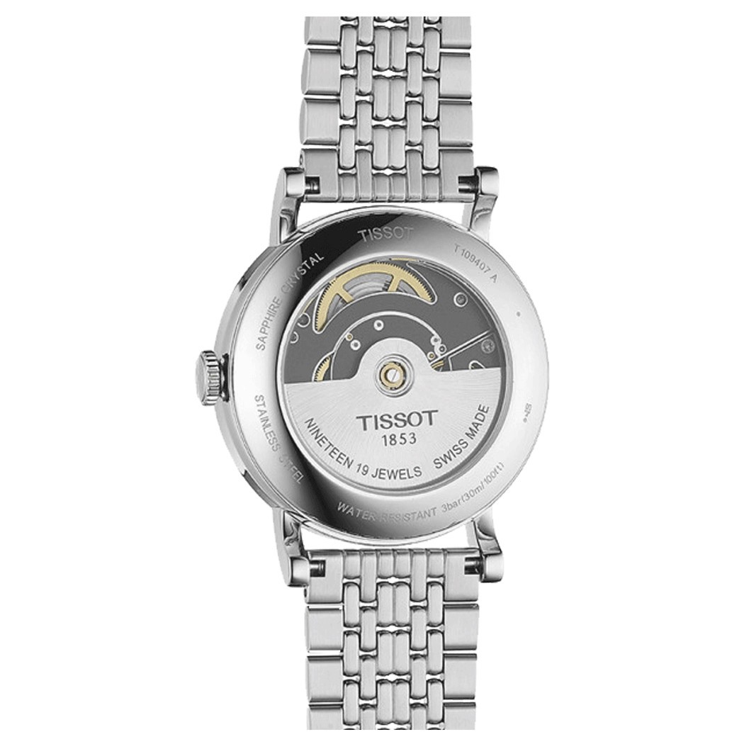 Montre Tissot T Classic Everytime Swissmatic cadran argent