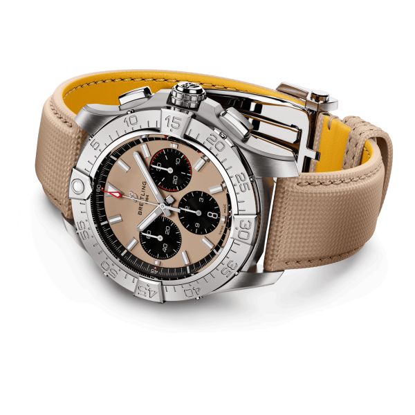 Breitling leather hot sale