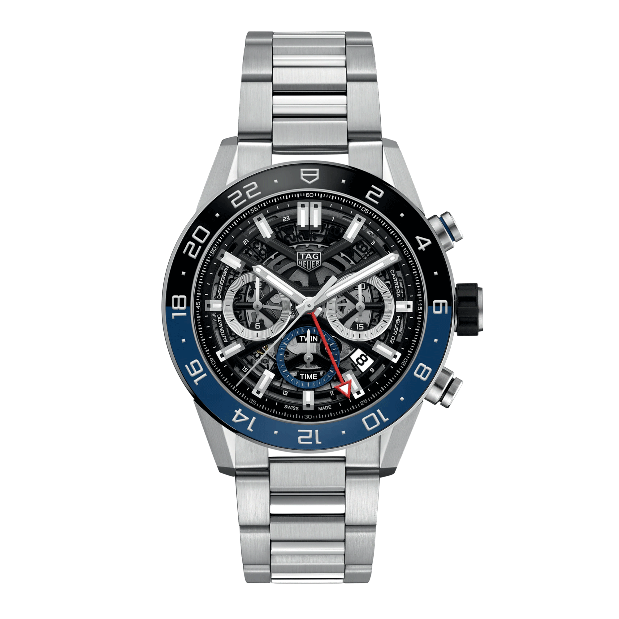 Pre Owned TAG Heuer Carrera Chronographe GMT CBG2A1Z.BA0658 Lepage