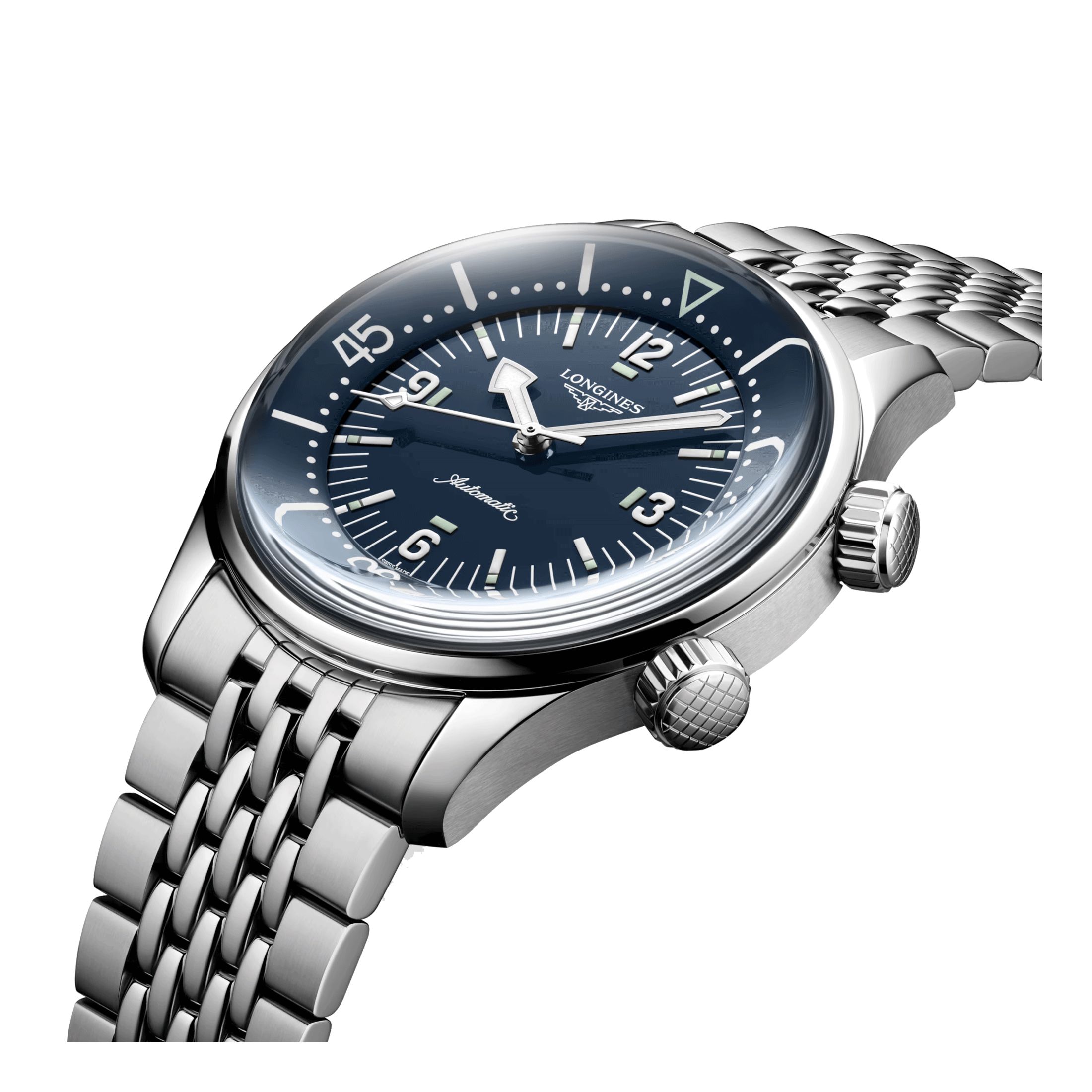 Montre Longines Legend Diver automatique 39 mm L3.764.4.90.6 Lepage