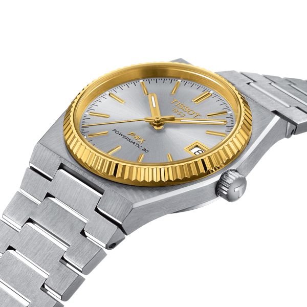 Tissot PRX Powermatic 80 Gold Watch T931.207.41.031.01 Lepage