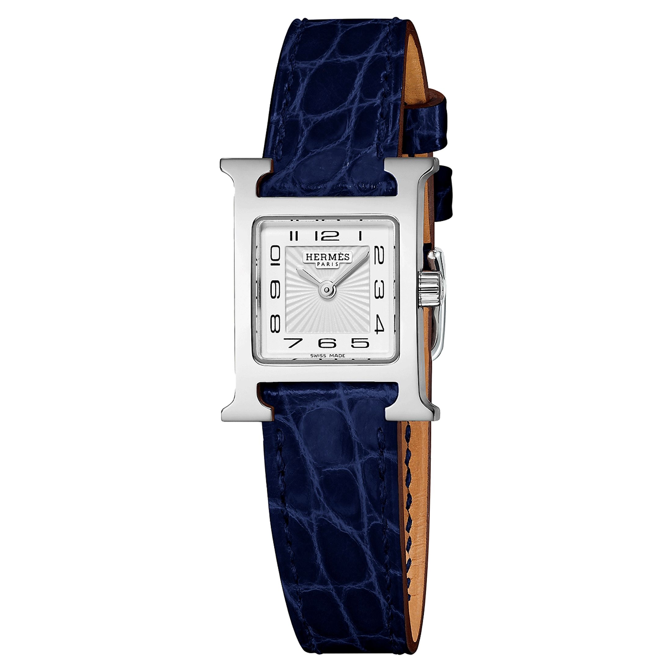 Hermes crocodile hotsell watch strap