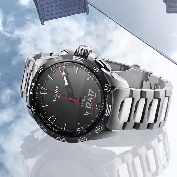 Tissot T Touch Connect Solar titanium watch titanium bracelet 47 5 mm