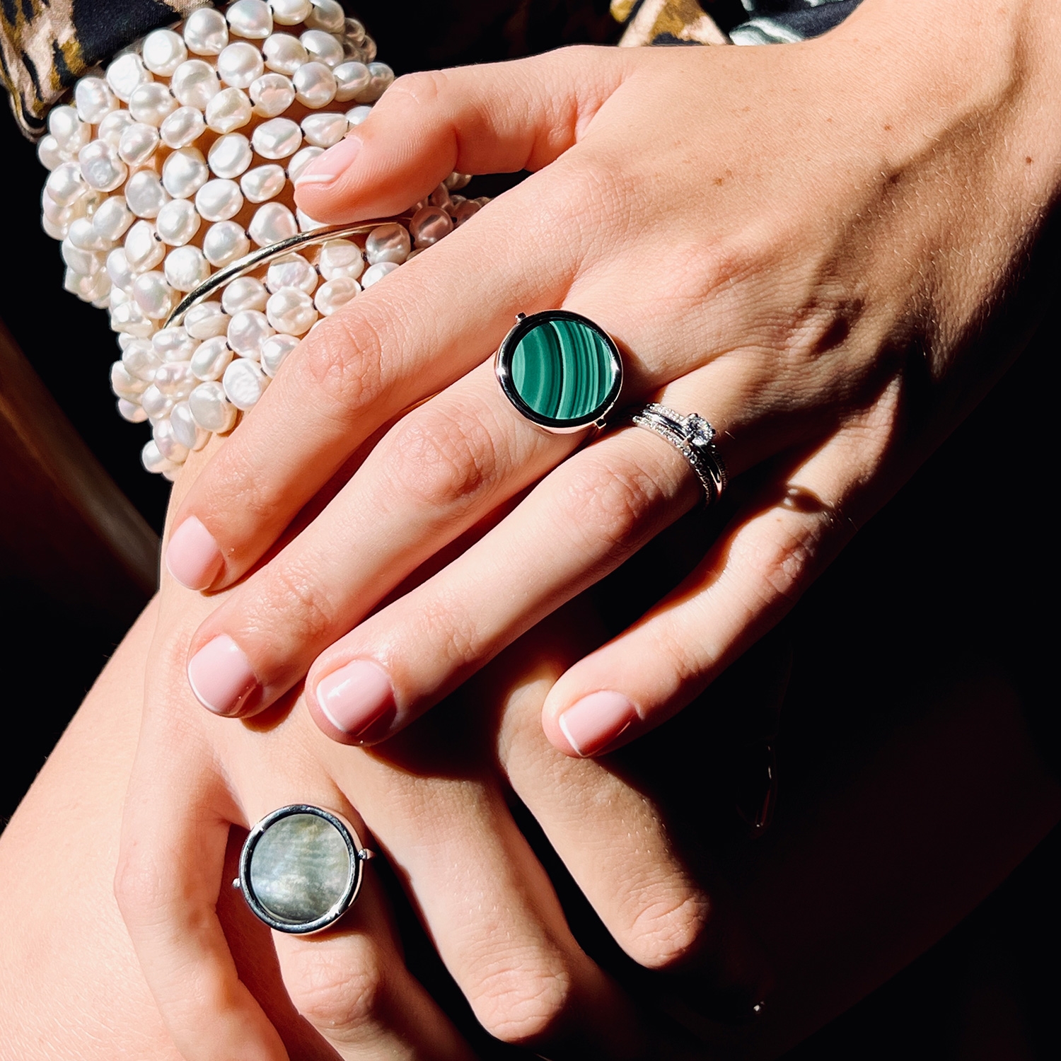 Ginette disc ring sale