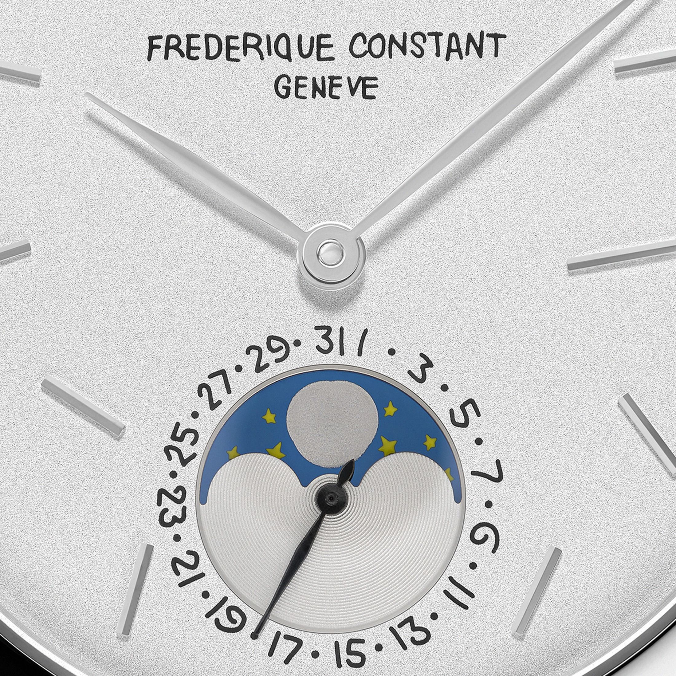 Fr d rique Constant x seconde seconde Slimline Moonphase Date