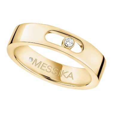 Alliance Messika Move Joaillerie en or jaune et diamant Lepage