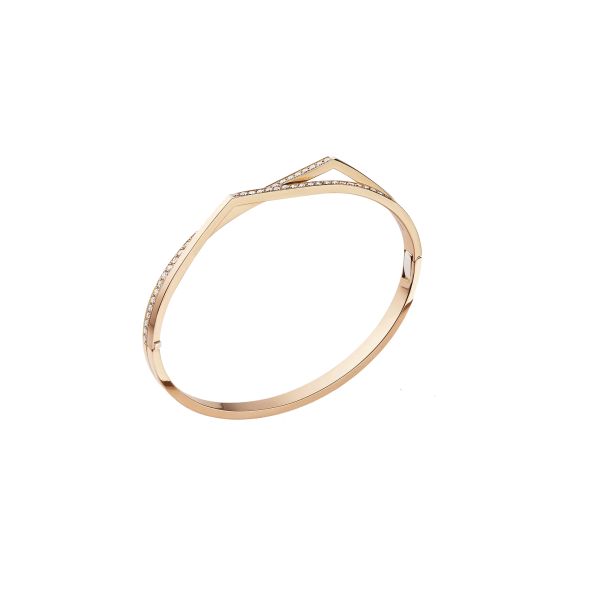 Repossi Antifer bracelet in rose gold and diamonds