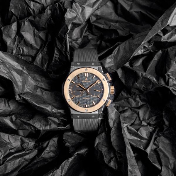 Hublot ceramic king gold best sale