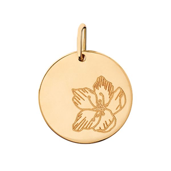 Lepage Colette Plumtree medal in yellow gold