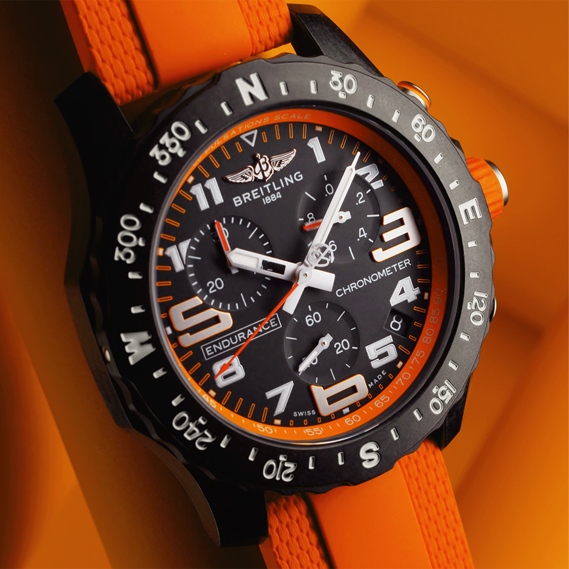 Breitling Professional Endurance Pro 2024 Orange 44 mm Lepage