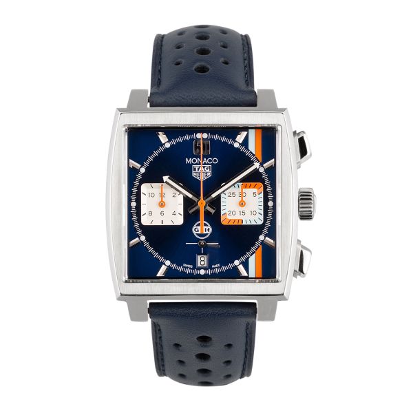 Montre TAG Heuer Monaco Gulf Calibre Heuer 02 automatique 39 mm Full Set 2022