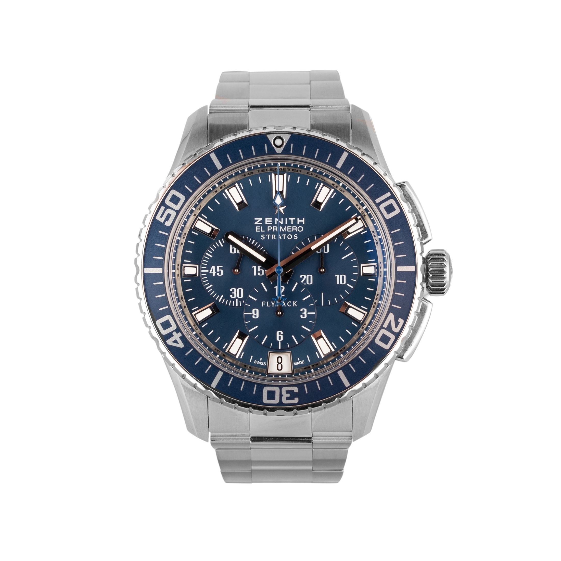 Pre Owned Zenith El Primero Stratos Flyback 46 mm Lepage