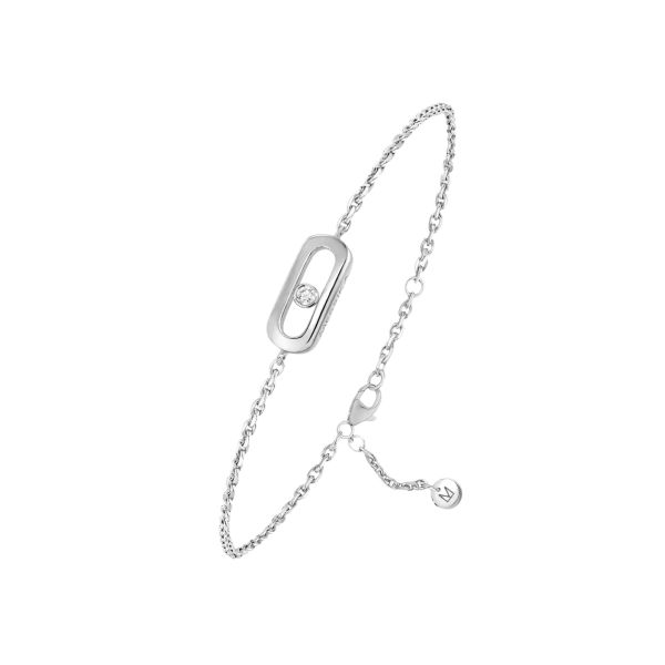 Bracelet Messika Care(s) Enfant en or blanc et diamants