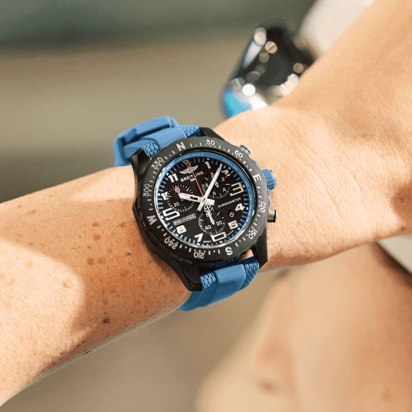 Breitling blue strap hotsell