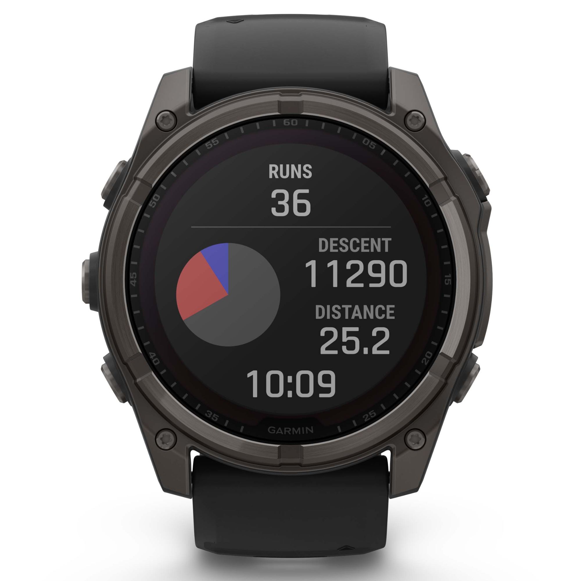 Garmin Fenix 8 Sapphire Solar Edition Titanium Carbon Gray DLC watch black silicone strap 47 mm Lepage