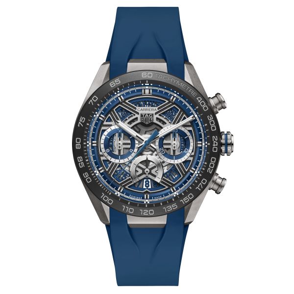 Montre TAG Heuer Carrera Chronographe Extreme Sport automatique cadran squelette 44 mm CBU2081.FT6274