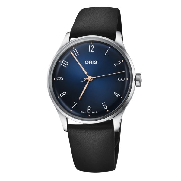 Oris James Morrison Academy of Music Limited Edition automatic blue dial leather strap 38 mm