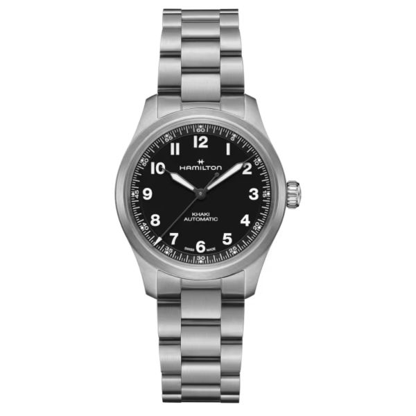 Hamilton Khaki Field Titanium auto Limited Edition x Engineered Garments watch black dial 36 mm