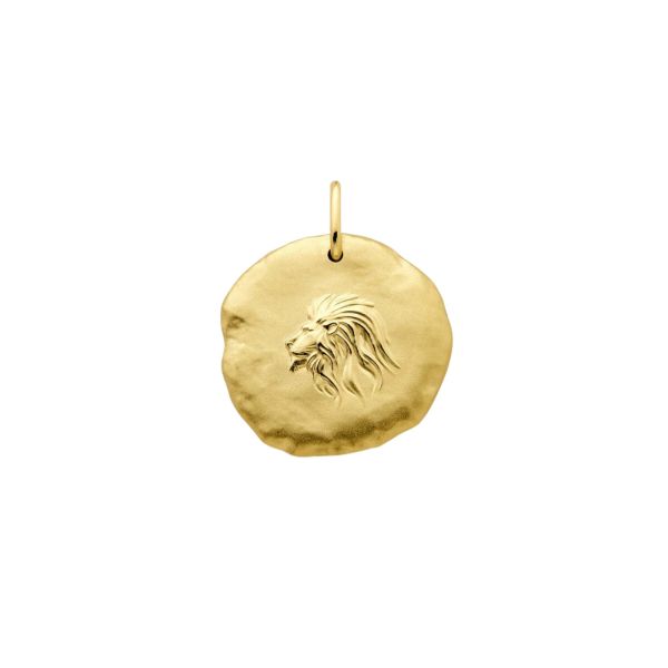 Arthus Bertrand Lion medal in yellow gold 23 mm