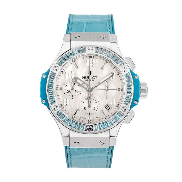 Hublot Big Bang Tutti Frutti Blue Topaz automatic 41 mm Full Set