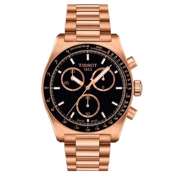 Tissot T-Sport PR516 Chronographe PVD Rose Gold quartz 40 mm T149.417.33.051.00