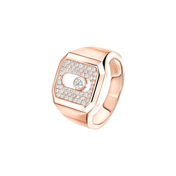 Messika Move Joaillerie Ring in rose gold and diamonds