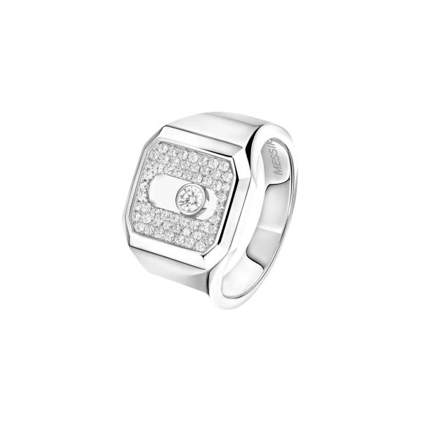 Messika Move Joaillerie Ring in white gold and diamonds