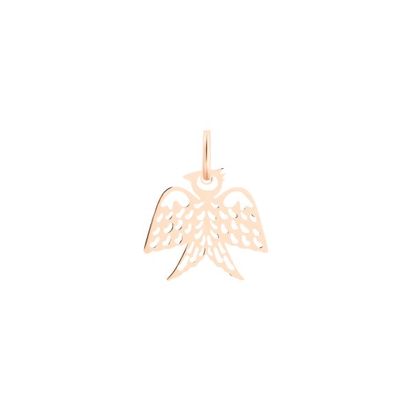 Ginette NY Mini georgia charm pendant in rose gold