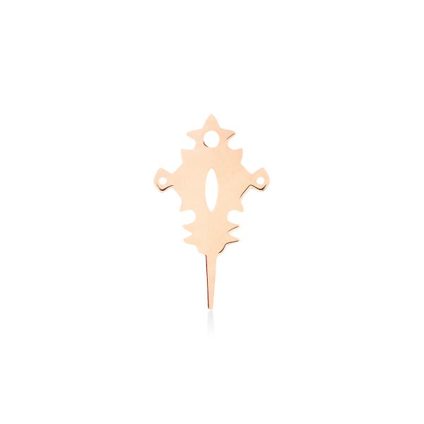 Pendentif Ginette NY solo tanger stud en or rose