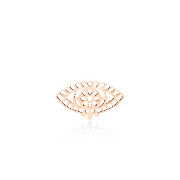 Pendant Ginette NY solo ajna stud in rose gold 