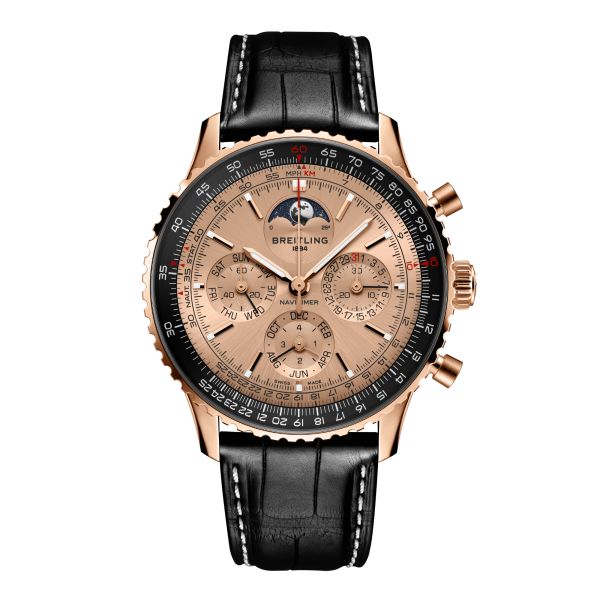 Breitling Navitimer B19 Chronograph 43 Perpetual Calendar 140th Anniversary automatic rose gold 43 mm