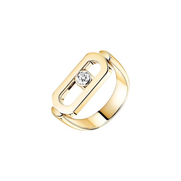 Messika Move Imperial ring in yellow gold and diamonds