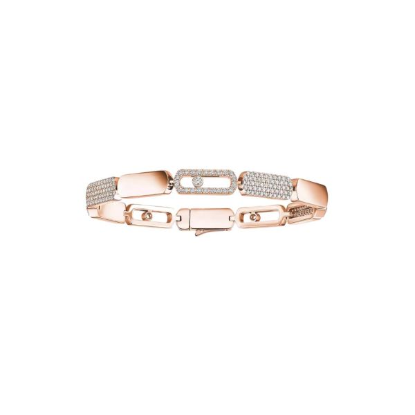 Messika Move Imperial PM bracelet in rose gold and diamonds