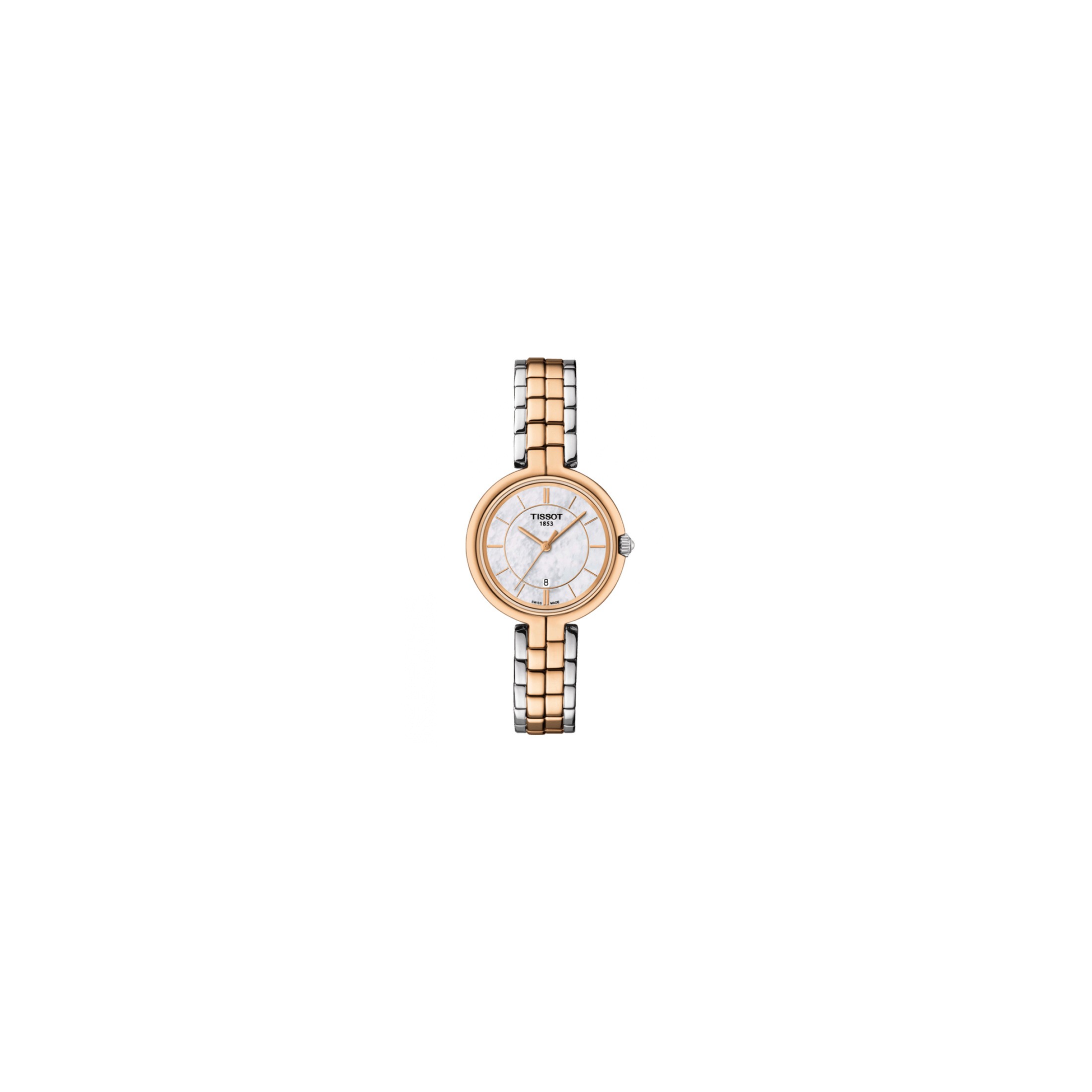 Tissot Flamingo II PVD rose gold watch T094.210.22.111.00 Lepage