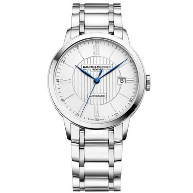 Baume et Mercier Classima automatique Dual Time acier 10273 Lepage