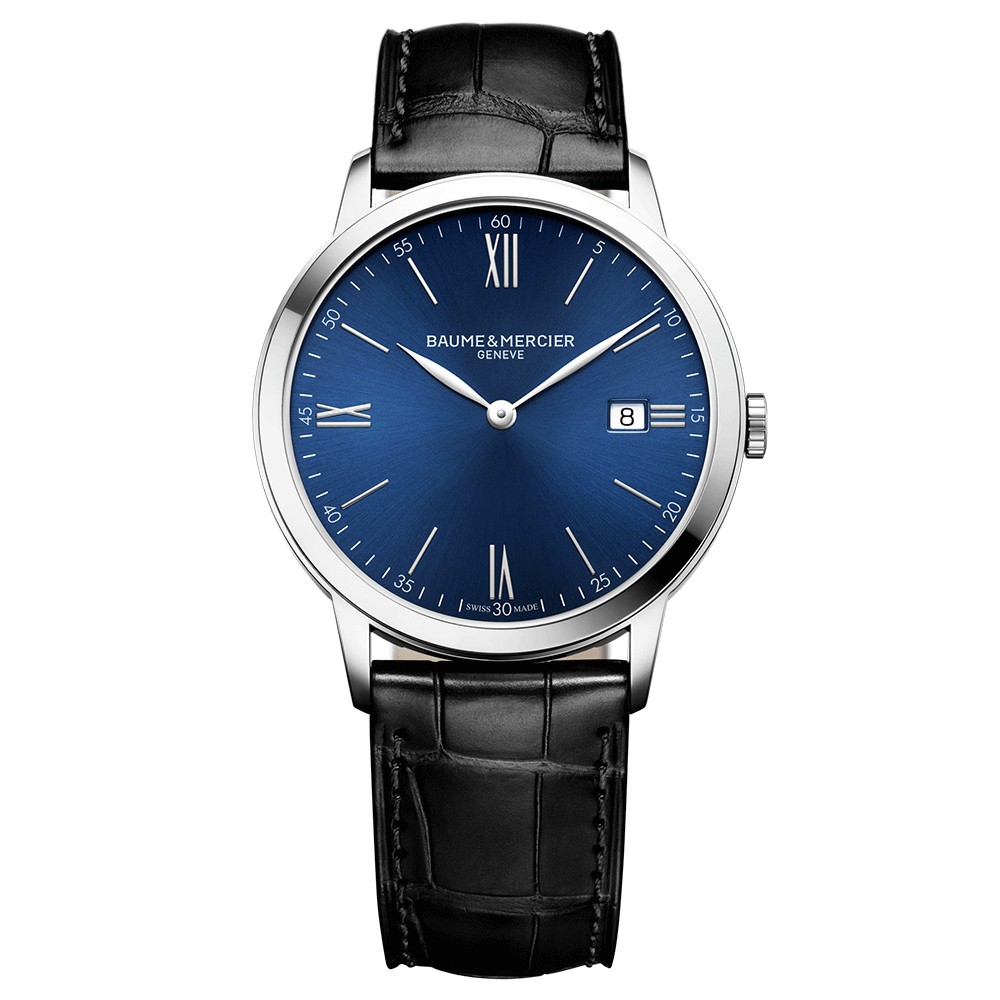 Montre Baume et Mercier Classima quartz acier 40 mm 10324 Lepage