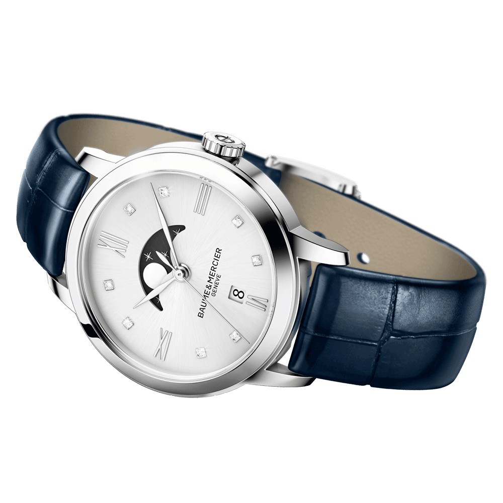 Montre Baume et Mercier Classima quartz Moonphase 10329 Lepage